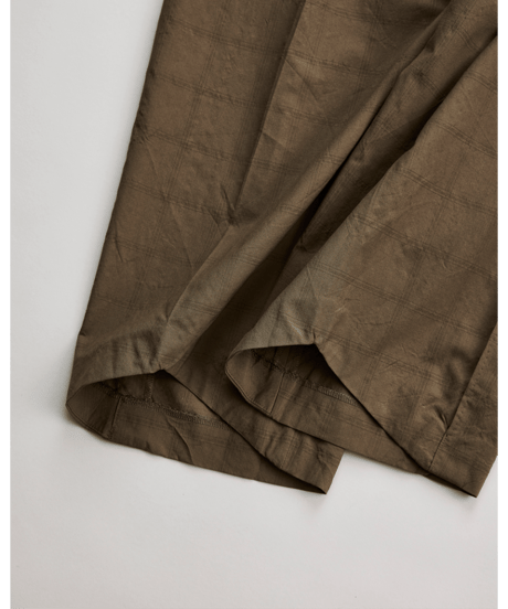 NICENESS　FLYING V CHECK TROUSERS “W.SCHENKER ”