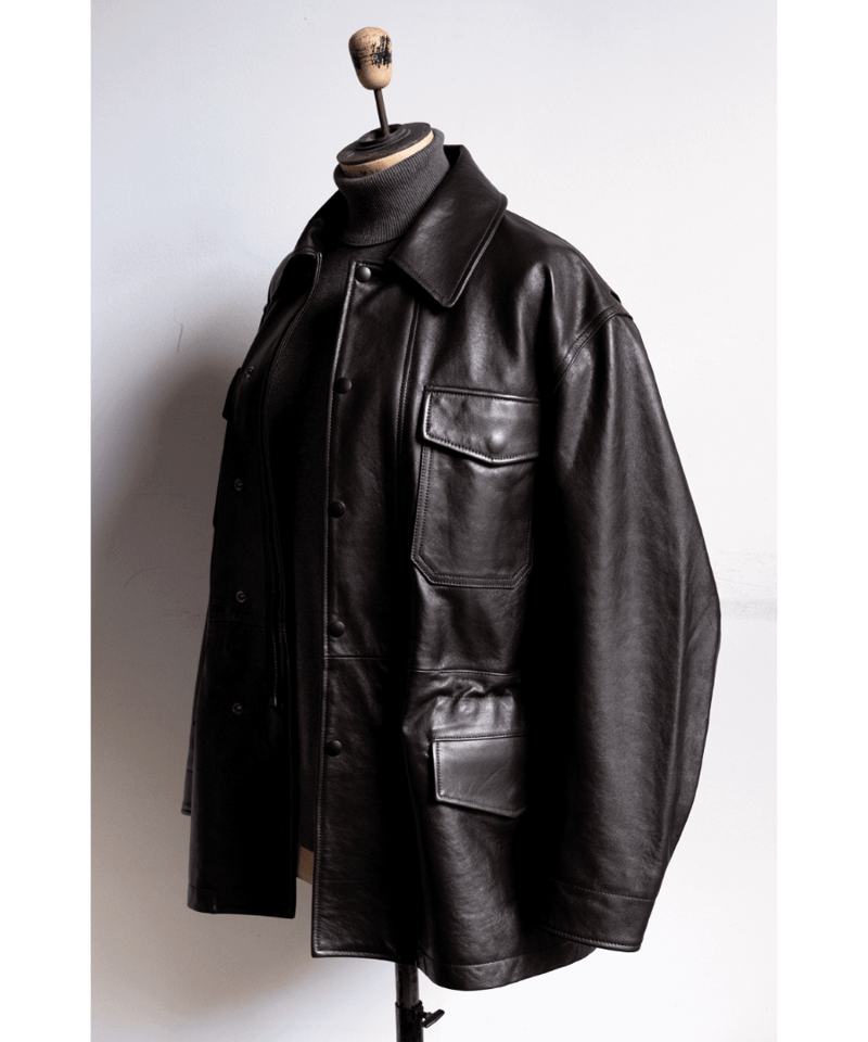 LOEFF LAMBS LEATHER FIELD JACKET | 山口ストアー