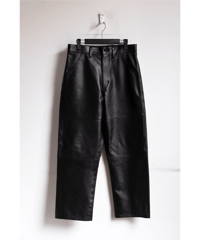 Cale　LAMBS LEATHER PANTS