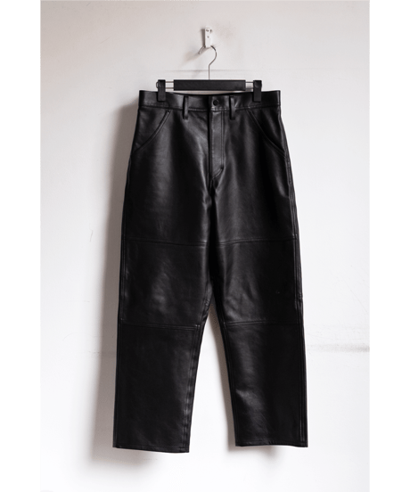 Cale　LAMBS LEATHER PANTS