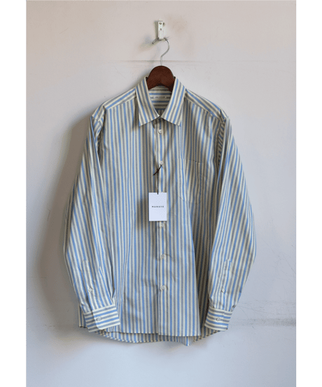 MANAVE　Standard Shirt Multi Stripe