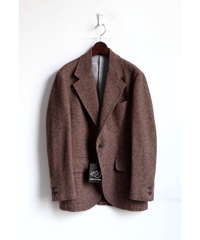 YAMAGUCHI STORE　Cotton Herringbone Tweed Jacket