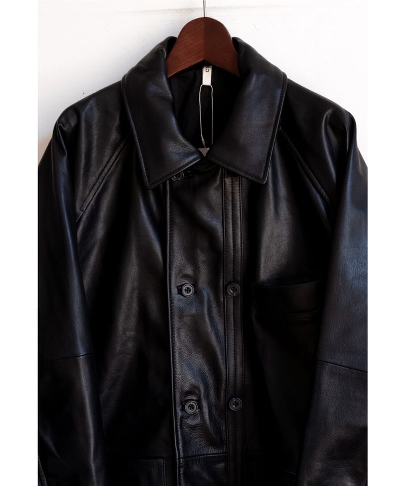 CCU Coverall Shirt レザージャケット CCU COW SKIN 
