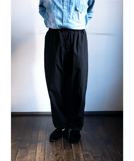 ATON　HAND DYED NYLON UTILITY PANTS