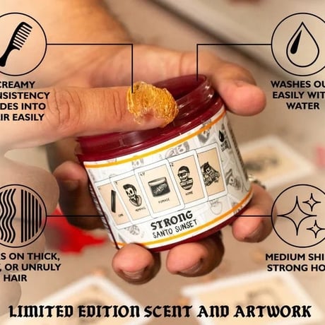 Suavecito Santo Sunset FIRME (STRONG) Hold Limited 2025秋冬