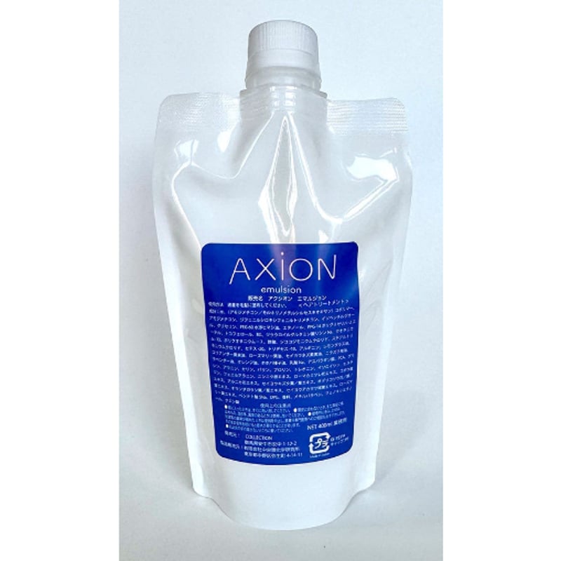 核心触感イノベーション 専用商品 AXION詰め替え400ml髪用高保湿液（少量で驚く効果の高疎水性アミノ変性