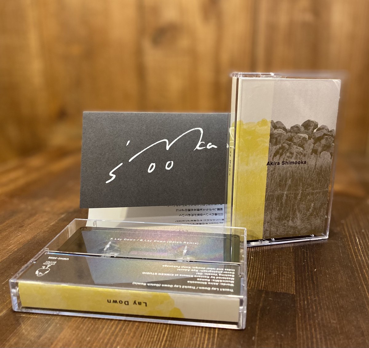 Akira Shimooka 「Lay Down」single カセットテープ | umine Akira Shimooka 「Lay Down」single カセットテープ | umine