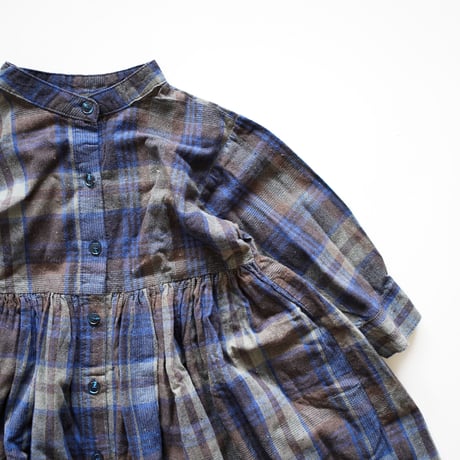 check shirt dress　(2368)