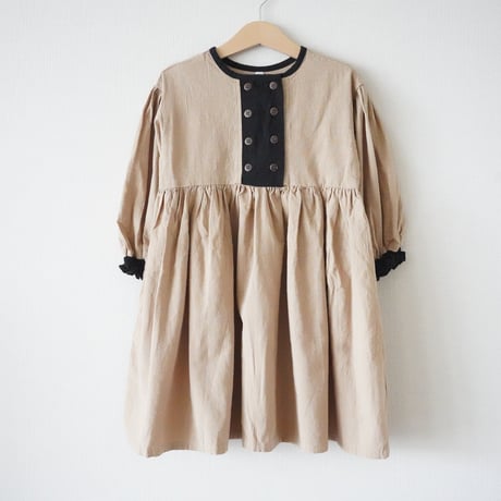 double button niko one-piece (2438)