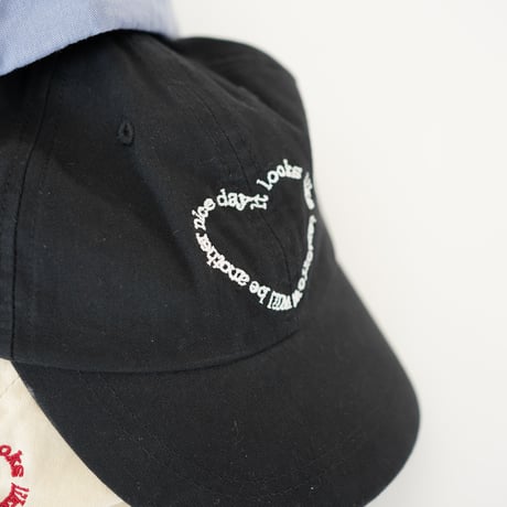 heart embroidery CAP (2404)