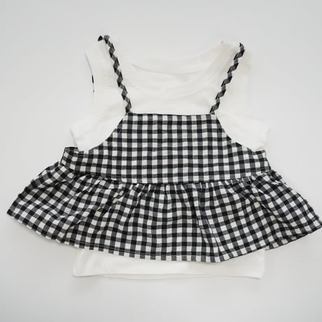 check camisole bustier　(2534)