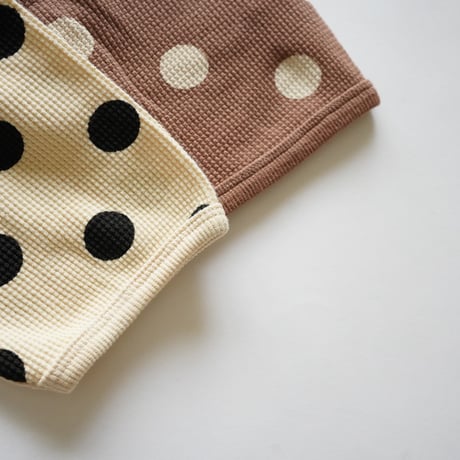 waffle dot pullover(2511)