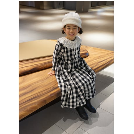 block check dress (2501)