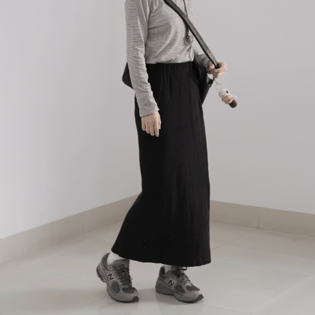 rib skirt "kids & mama" (2516)