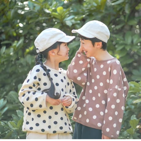 waffle dot pullover(2511)