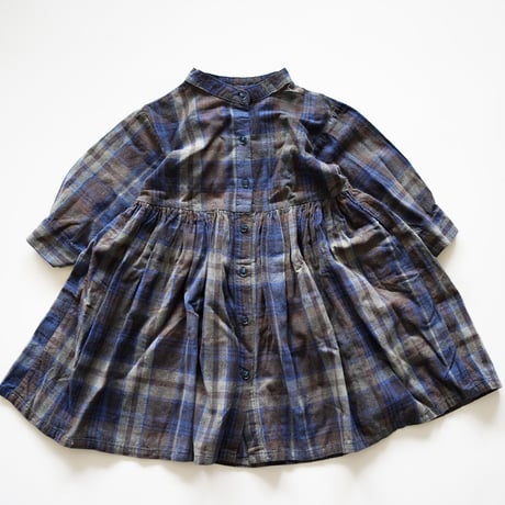 check shirt dress　(2368)