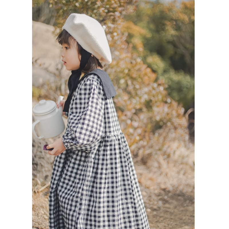 ワンピース niko_niko_ check sailor niko one-piece (2405) | nikomake