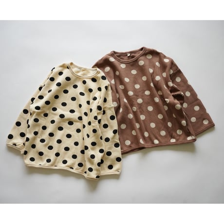waffle dot pullover(2511)