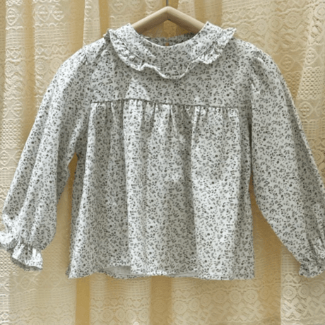 flower blouse (2456)