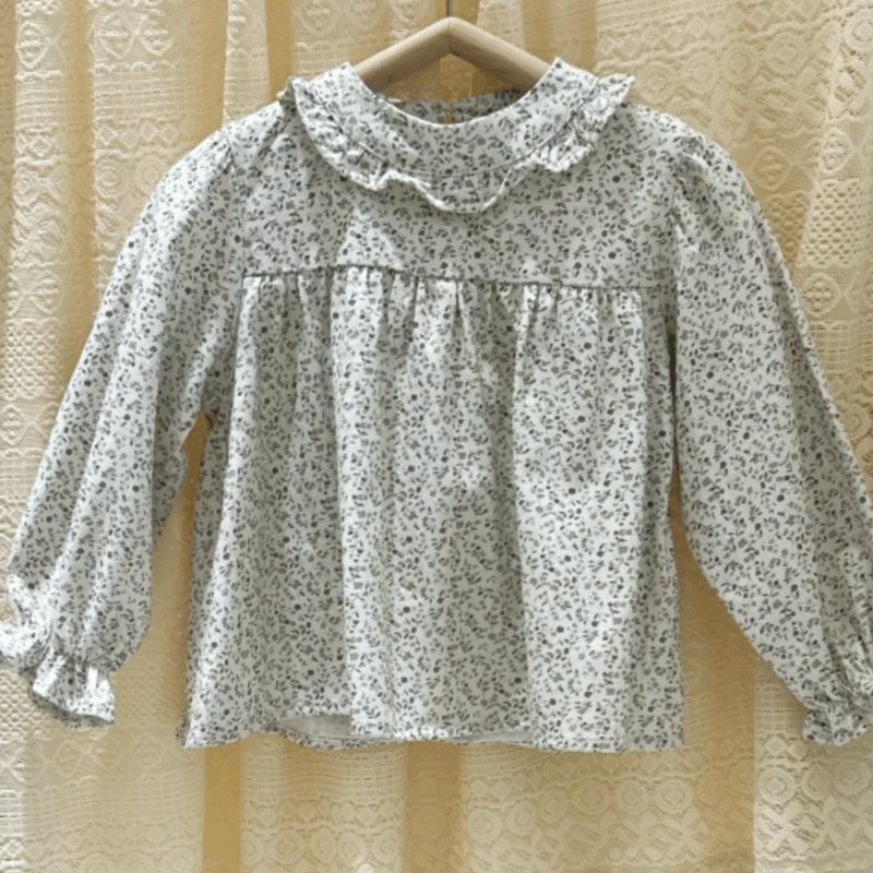 flower blouse (2456) | nikomake