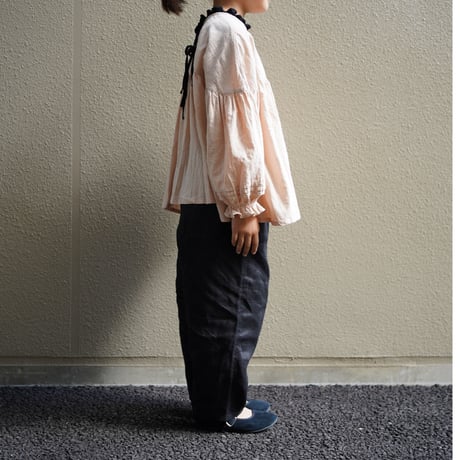 niko 2way ribbon blouse (2379)