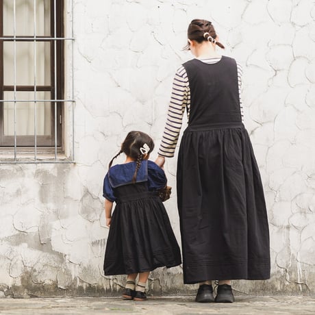 niko ２way one-piece  [black] "kids & mom" (2508)