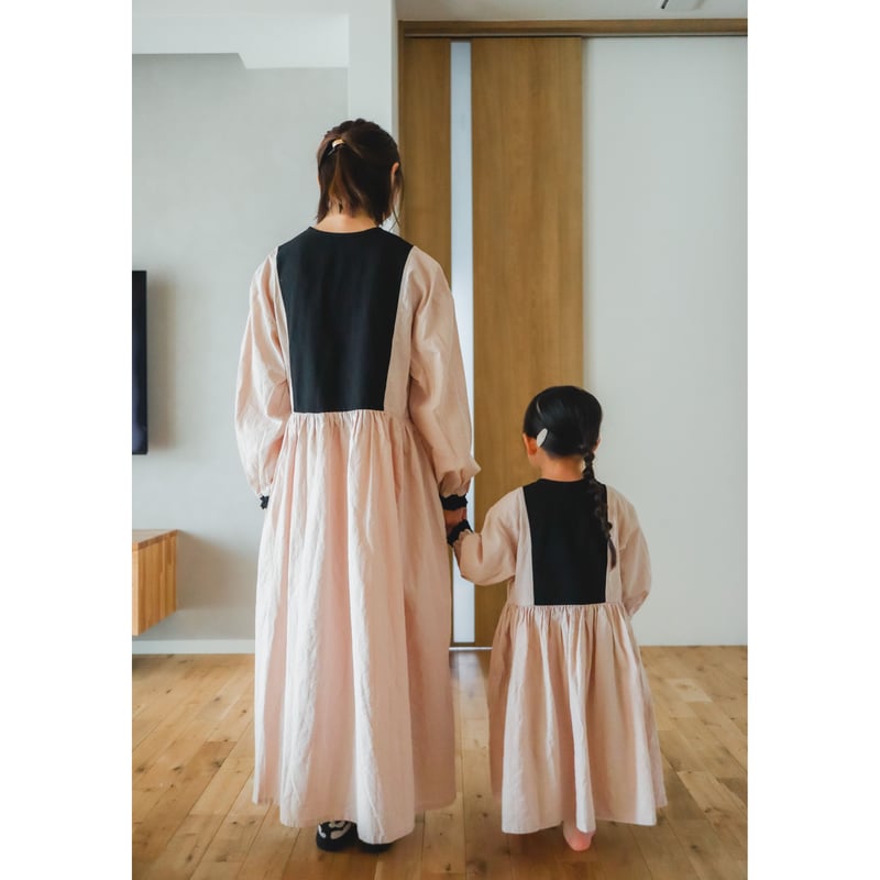nikomake ピンタックワンピース　ミントグリーン　 130 110 姉妹 CATEGORY one-piece | nikomake