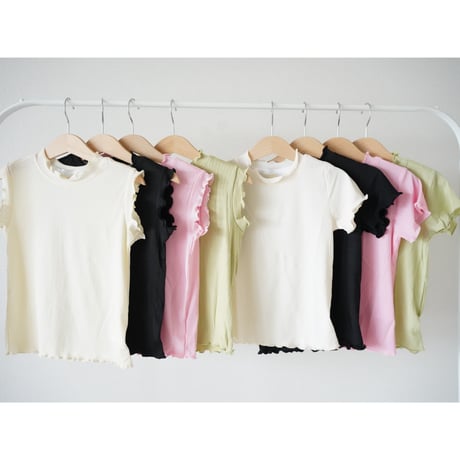 short sleeve mellow cut sew (2546)