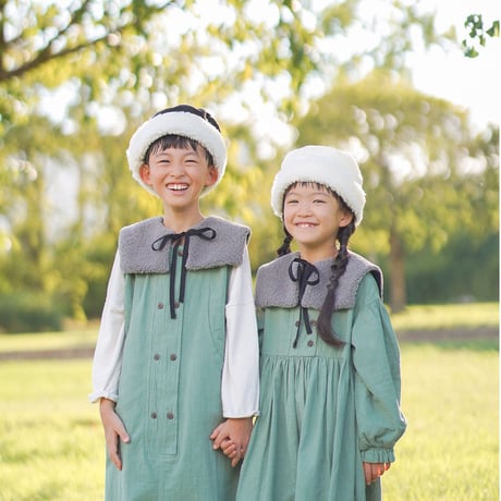 double button niko one-piece (2438)