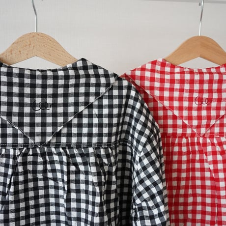 triangular collar blouse(2513)