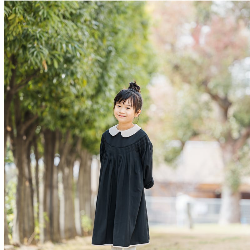 harenohi pin tuck one-piece 