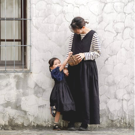 niko ２way one-piece  [black] "kids & mom" (2508)