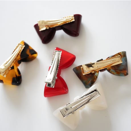 candy ribbon hair clip (2593)
