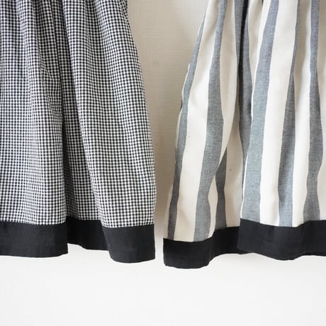 niko ２way one-piece [ check ＆ stripe ]  (2554)