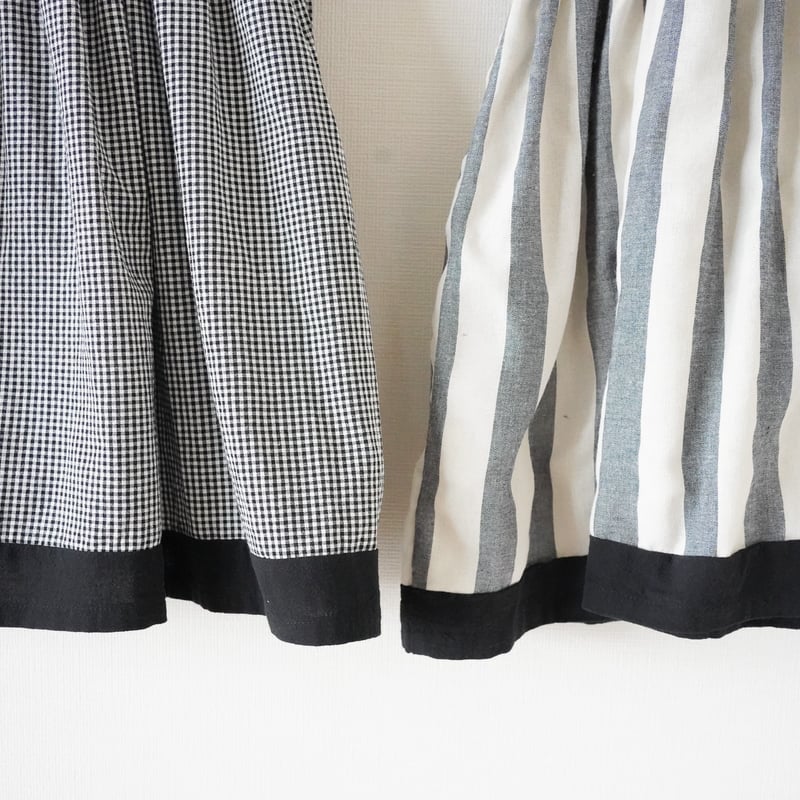 nicoページ niko 2way one-piece [ check ＆ stripe ] (2554)