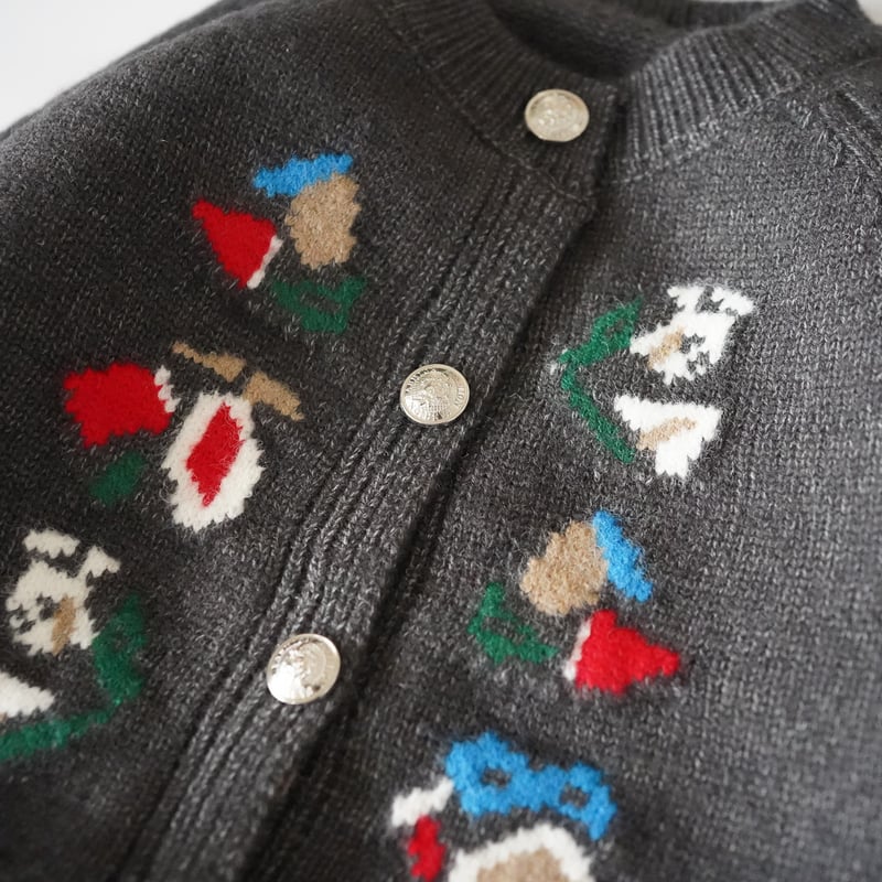 Patterned cardigan (2576) | nikomake