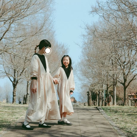 niko two-tone triangle dress "キッズサイズ” (2611)