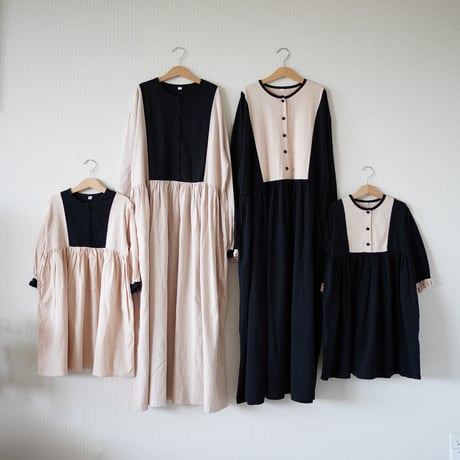 niko two-tone dress ( 1479)