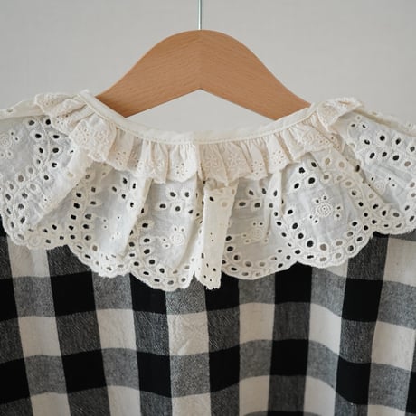 block check dress (2501)