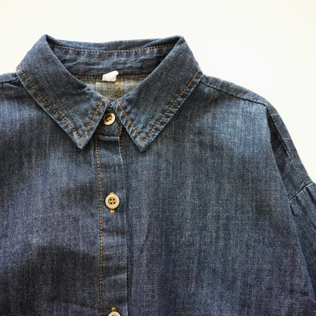 tunic denim shirt  (2613)