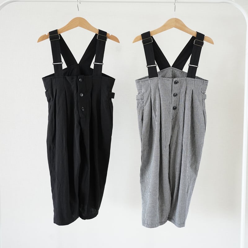 パンツ salopette TUKI monkey pants / black【正規通販店】モンキー パンツ 服