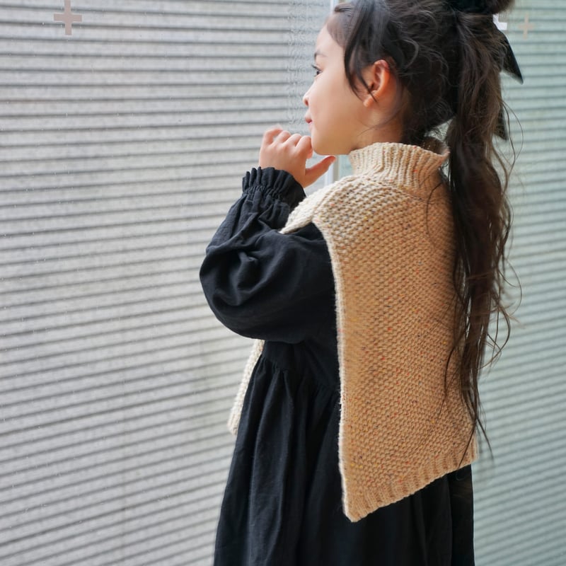 Knit vest (2558) | nikomake