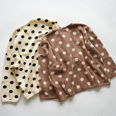 waffle dot pullover(2511)
