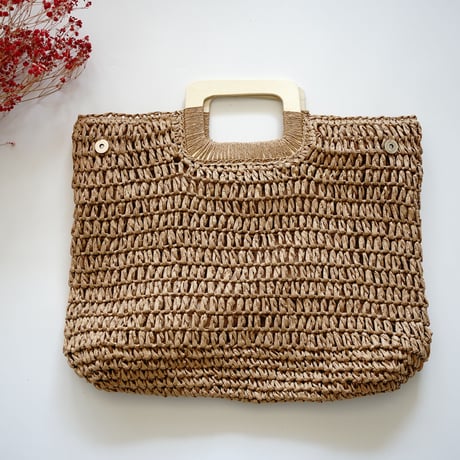 straw square bag (1454)