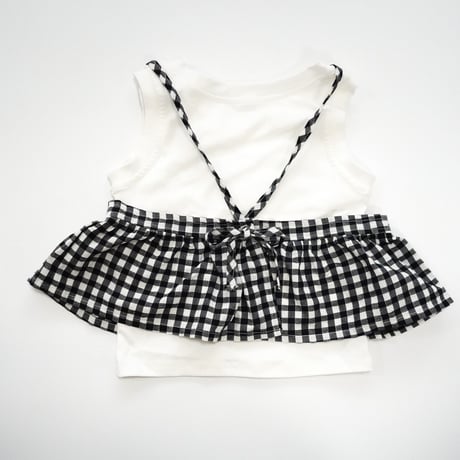 check camisole bustier　(2534)
