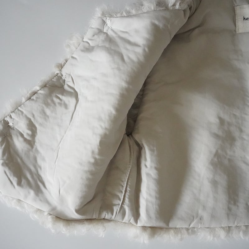 sheep fur vest (2578) | nikomake