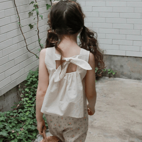 Lace back ribbon tops (2622)