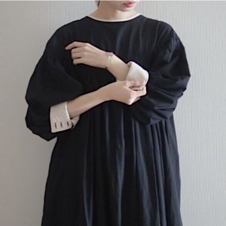 pin tuck niko one-piece ”ママサイズ” (2582)