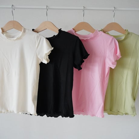 short sleeve mellow cut sew (2546)
