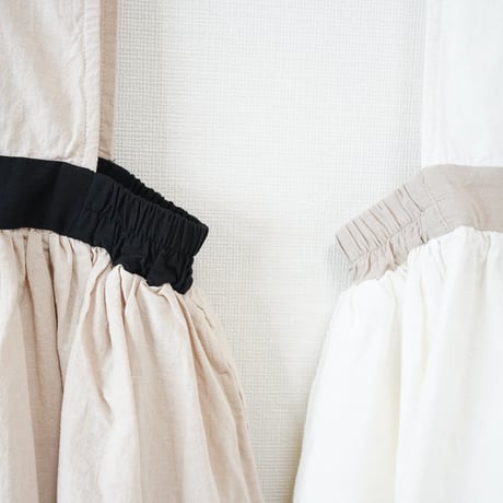 niko ２way one-piece [ white ＆ beige ]  (2531)